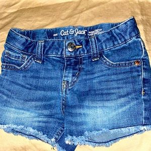 Cat and Jack Girls Denim Shorts